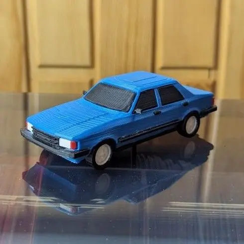 Nostaljik Ford Taunus 3D Baskı Dekoratif Model